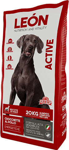 LEÓN pet food alimento completo per cani ACTIVE