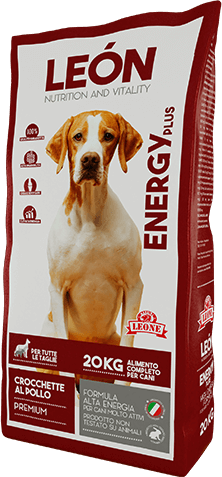 LEON pet food alimento completo per cani ENERGY